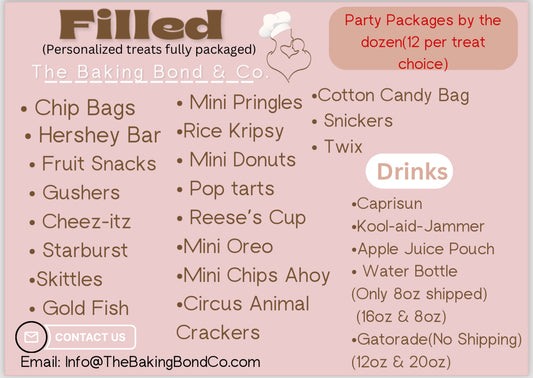 Filled Treat Packages